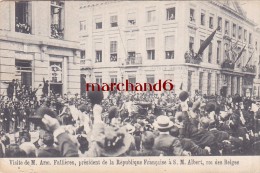 Delcampe - Belgique Bruxelles 9 Mai 1911 Visite De M Fallières Président De La République Francaise à S M Albert Roi Des Belges - Feiern, Ereignisse