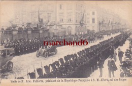 Belgique Bruxelles 9 Mai 1911 Visite De M Fallières Président De La République Francaise à S M Albert Roi Des Belges - Fiestas, Celebraciones