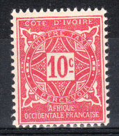 COTE D'IVOIRE YT TAXE 10 Neuf - Unused Stamps