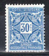 COTE D'IVOIRE YT TAXE 13  Neuf - Unused Stamps