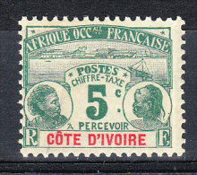 COTE D'IVOIRE YT TAXE 1  Neuf - Unused Stamps