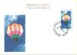 Turkey; 1997 St World Air Games "Turkey'97" - Cartes-maximum