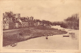 CPA - 27- PONT DE L'ARCHE - Les Bords De La Seine - Pont-de-l'Arche