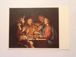 HONTHORST LA CENA IN EMAUS. G - Jesus