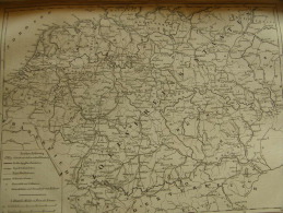 Map - Karte Des Deutschen Zollvereins Im Jahre 1848 - German Custom Union  -1849-Holzsicht - Engraving-ILZ1849.29 - Stiche & Gravuren