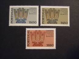 PORTUGAL 1963  MICHEL 935/37  YVERT 916/18    MNH **  (S06-NVT) - ACF - Aktion Gegen Den Hunger