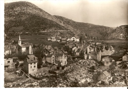 CP  48  LE  PONT -de-MONTVERT     12    Vue  Générale  Et  Les  2  Ponts     Village  De  280  Habitants - Le Pont De Montvert