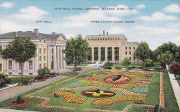 City Hall Floral Gardens Jackson Mississippi - Jackson