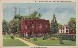 Round Tower Fort Snelling Minneapolis Minnesota 1951 - Minneapolis