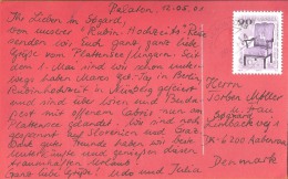 HUNGARY  #  LETTER FROM YEAR 2001 - Ganzsachen