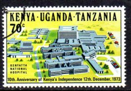 Kenya KUT 1973 10th Anniversary Of Independence 70c Value, Used - Kenya, Uganda & Tanzania