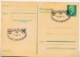 WAPPEN SAALFELD 1967 Auf  DDR Postkarte P75 - Briefe U. Dokumente