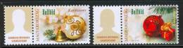 HUNGARY-2011. Christmas II.Cpl.Set With Label MNH!! - Unused Stamps