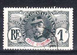 COTE D'IVOIRE YT 21 OB - Used Stamps