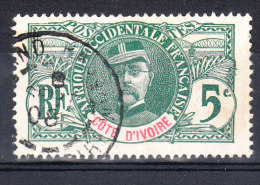 COTE D'IVOIRE YT 24 Oblitéré 8 Sept 1908 ....nd - Gebraucht