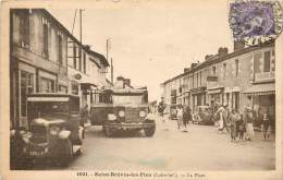 SAINT BREVIN LES PINS LA PLACE AVEC L'AUTOBUS SAINT BREVIN NANTES - Saint-Brevin-les-Pins