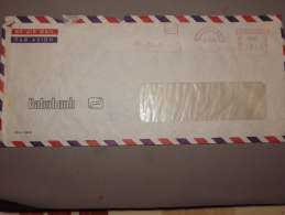 Enveloppe Pays Bas Rabobank - Maschinenstempel (EMA)