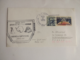 Enveloppe De 1979 Etats Unis Antarctique Research Program National Science Foundation - Marcophilie