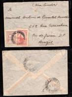 Argentina 1937 Airmail Cover Via CONDOR To Rio De Janeiro Brazil - Covers & Documents