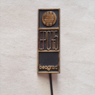 Badge Pin ZN000685 - Volleyball Yugoslavia Beograd (Belgrade) European Championship 1975 - Volleyball