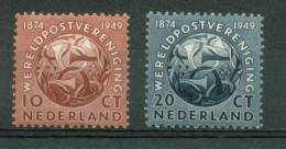 Nederland 1949 NVPH 542-543 Wereldpostvereniging Postfris (MNH) - Nuovi