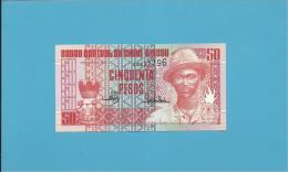 GUINEA-BISSAU - 50 PESOS - 1.3.1990 - UNC - P 10 - PANSAU NA ISNA - Guinee-Bissau