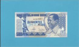 GUINEA-BISSAU - 500 PESOS - 1.3.1990 - UNC - P 12 - FRANCISCO MENDES - Guinea–Bissau