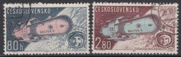 TSJECHOSLOWAKIJE - Michel - 1963 - Nr 1413/14 - Gest/Obl/Us - Luchtpost