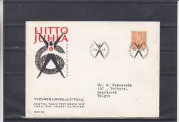 Gymnastique  ?? - Finlande - Lettre Illustrée De 1963 - Oblitération Spéciale - Briefe U. Dokumente