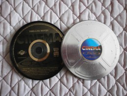 THRILLING MOVIES - CD - BOITE METAL Façon BOBINE DE FILM - Soundtracks, Film Music