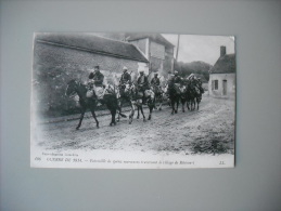 OISE GUERRE DE 1914 PATROUILLE DE SPAHIS MAROCAINS TRAVERSANT LE VILLAGE DE RIBECOURT - Ribecourt Dreslincourt
