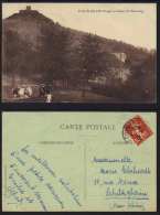 68 - WINTZENHEIM - COLMAR /1922 FERME SAINT GILLES - RUINE PFLIXBOURG  CPA VOYAGEE (ref CP189) - Wintzenheim