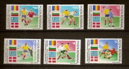 Roumanie Roemenie 1990 Yvertn° 3878-83 *** MNH Cote 7 Euro Sport Football - Neufs