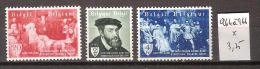 Belgique 964 à 966 * Côte 3.25 € - Unused Stamps