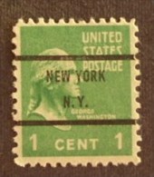 Presidential Series 1938 - Precancels