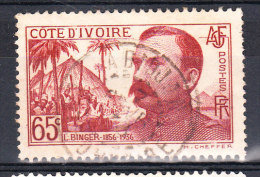 COTE D'IVOIRE YT 139 Oblitéré - Usados