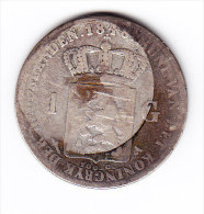 COINS    PAYS-BAS     KM  66      1848   SWORD .   ( 24 ) - 1840-1849 : Willem II