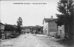 88 LAMARCHE  AVENUE DE LA GARE  ET SES HABITANTS  ANIMEE - Lamarche