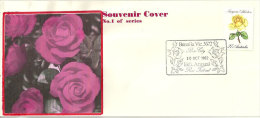 AUSTRALIE. Festival Des  Roses De Benalla (Victoria) Enveloppe Souvenir - Poststempel