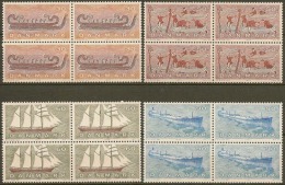 Denmark 1970. Danish Shipping. Michel 501-04, 4-block MNH. - Ungebraucht