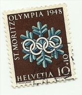 1948 - Svizzera 450 Olimpiadi C2843, - Winter 1948: St-Moritz