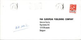 ISRAËL. N°919 De 1984 Sur Enveloppe Ayant Circulé. "Les Sept Espèces". - Cartas & Documentos