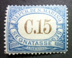 SAN MARINO - SEGNATASSE 1939: Sassone 55, * MH - FREE SHIPPING ABOVE 10 EURO - Timbres-taxe