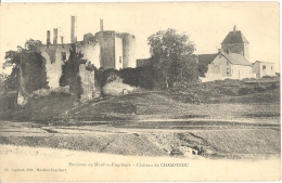 CARTE POSTALE     ENVIRON DE MOULIN ENGILBERT  CHATEAU DE CHAMPDIOU - Moulin Engilbert