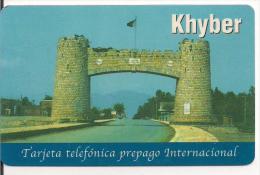 TARJETA PREPAGO KHYBER - Otros & Sin Clasificación