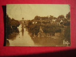 CPSM 64  PONT D'ORTHEZ   VOYAGEE  1957  TIMBRE - Orthez