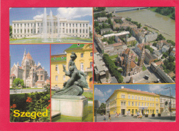 GREETINGS FROM SZEGED,HUNGARY, POSTED WITH STAMP,U6. - Hongarije