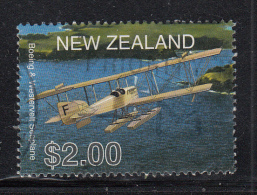 New Zealand Used Scott #1719 $2 Boeing & Westervelt Seaplane - Used Stamps