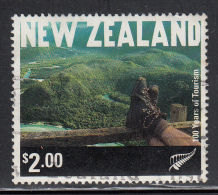 New Zealand Used Scott #1727 $2 Hiker In Fiordland National Park - 100 Years Of Tourism - Gebruikt
