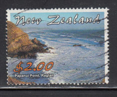 New Zealand Used Scott #1804 $2 Papanui Point, Raglan - Gebraucht